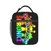 Custom S-Sprunkies Portable Lunch Boxes Unisex Waterproof Music Game Thermal Cooler Food Insulated Lunch Bag School Student