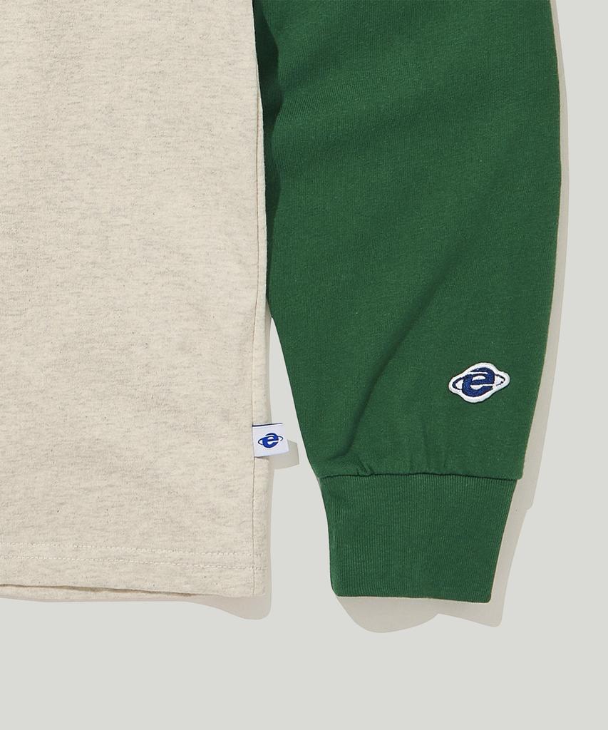 Iseuteuko Heritage Raglan Langarm Grün