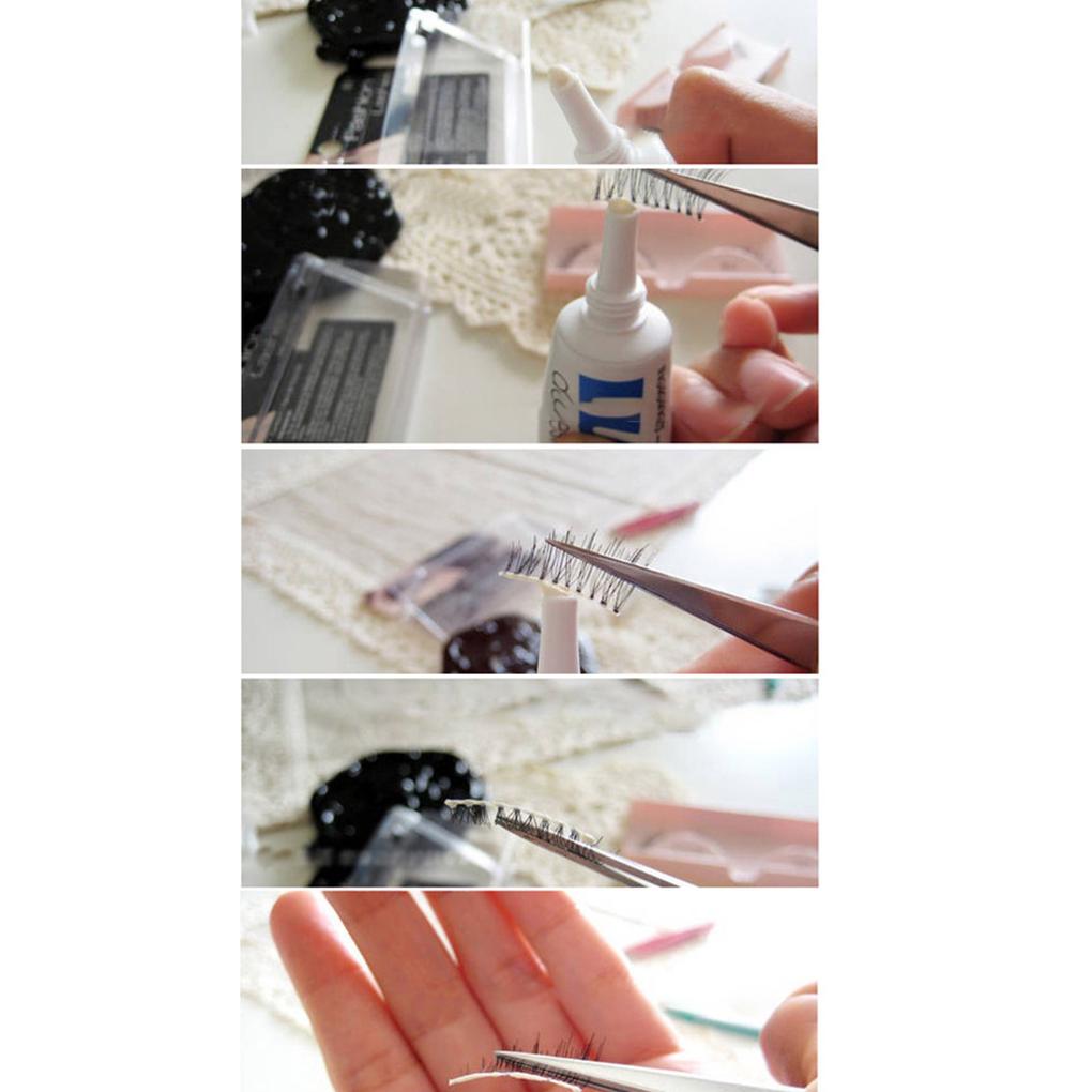 FALSE Fake Lash Adhesive White Glue Water Long Low Anaphylaxis Allergy