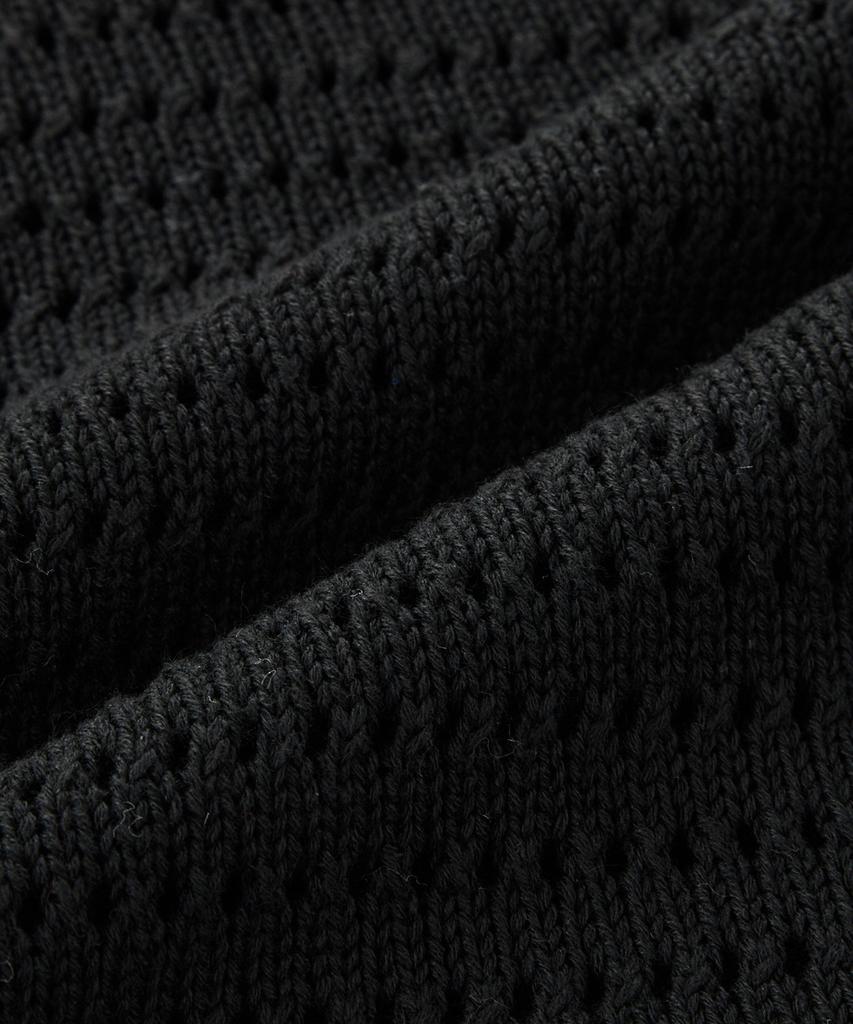 STCO Collar Crochet Knit_Black (Oversized)_Sktxb72Osb