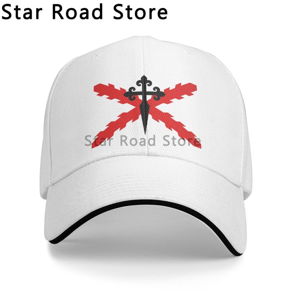 Spanish Empire Baseball Caps Spain Hats Imperio Travel Burgundy Hispanic Catholic Monarchy Cross Flags hat Unisex Unisex Trucker Cap