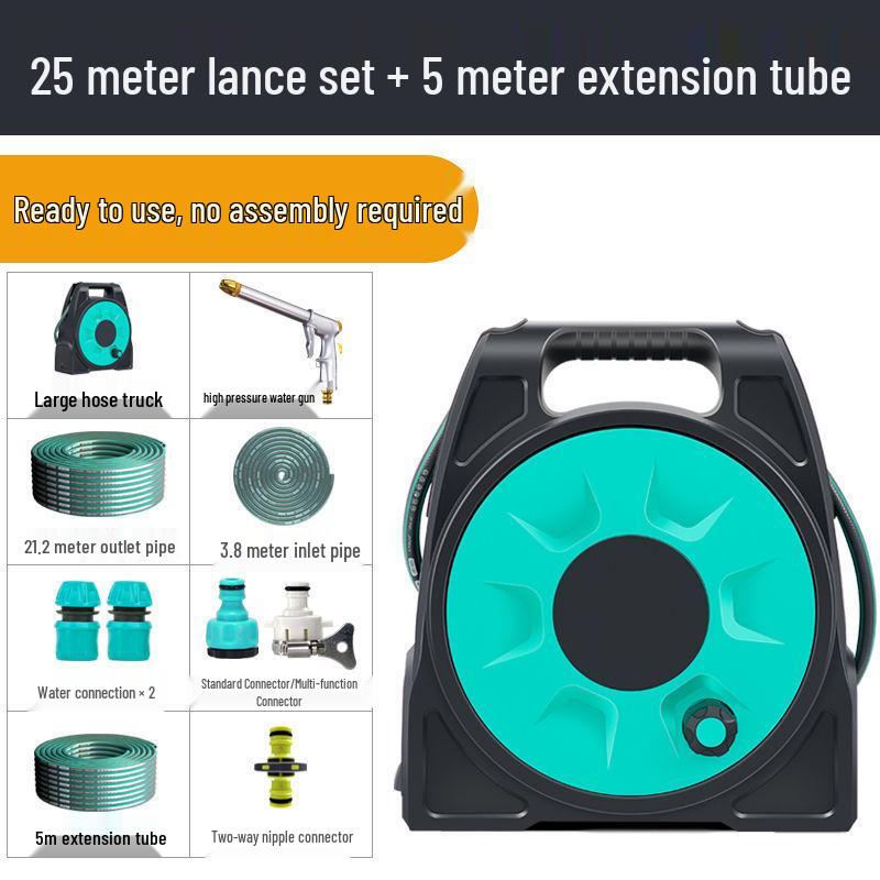 High-Pressure Household Car Wash Spray Gun with Hose