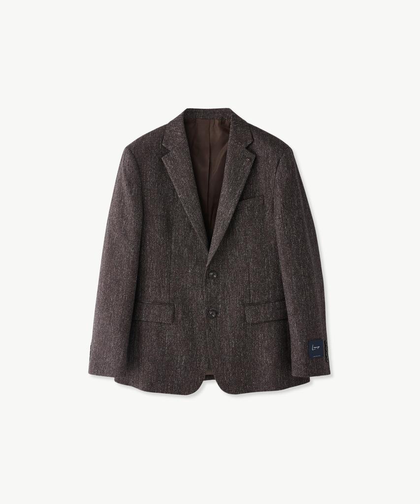 STCO Italy Marlane Two-Tone Wool Jacket Brown_Sjavd92Nsh