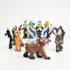 99 Days to Survive PVC Figures from 99 Nights in the Forest, featuring a deer, owl, goat, and wolf. Horror Game Figures, Model Decorations,