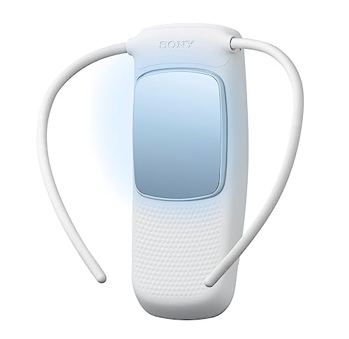 Sony REON POCKET 4 Wearable Cooler Neck Cooler/Neck Heater with Automatic Cooling, Hot/Cold Function, Lightweight, and Mobile Battery Compatible