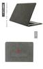 Elegante Lederhülle für Surface Laptop, rosafarbene Brieftaschenhülle/Schutzhülle 2/Surface Laptop. Brieftaschenhülle/Schutzhülle 2. Rosa.