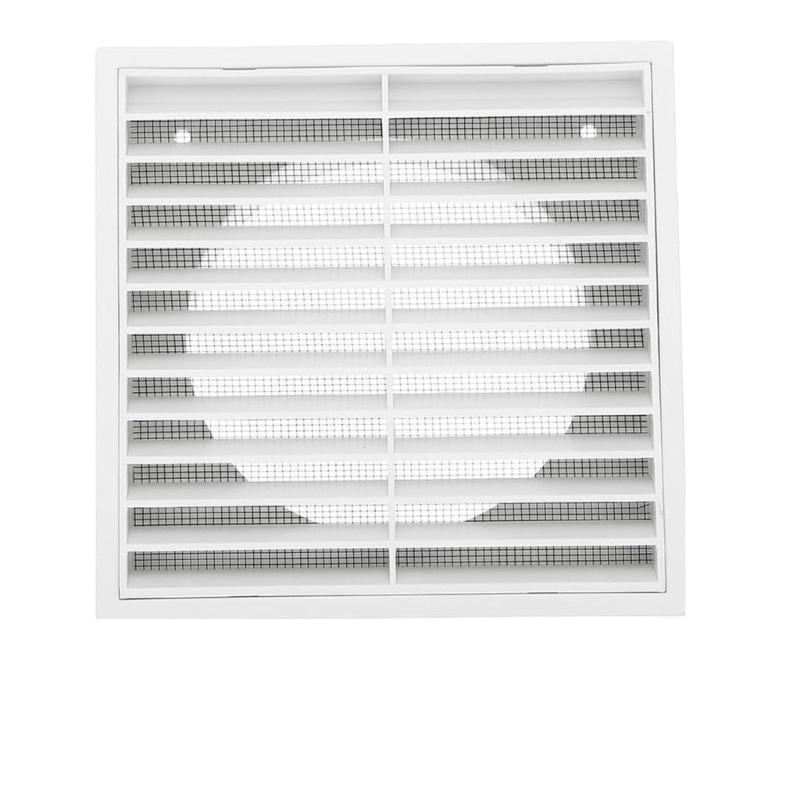 Square Diffuser Ducting Ventilation Cover with Screen Mesh Air Vent Cover for Bathroom Office Kitchen Ventilation