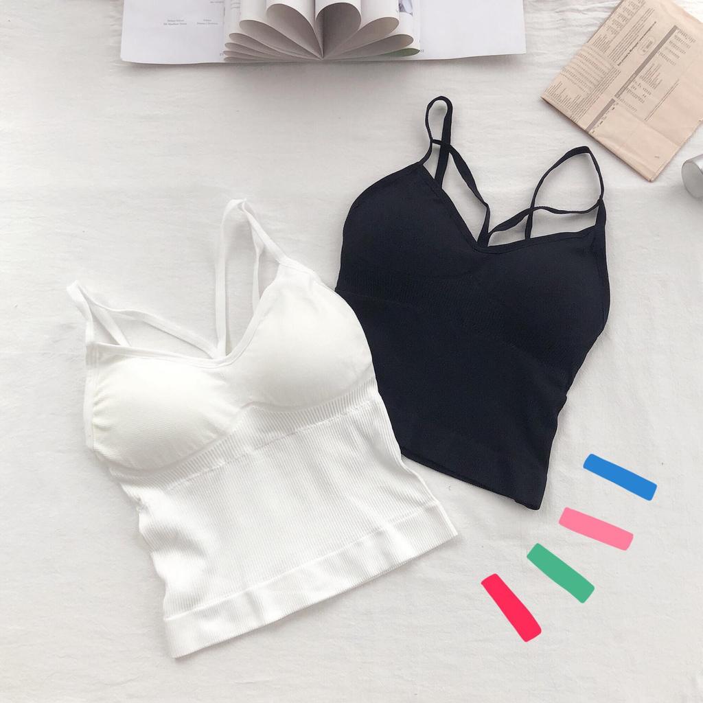 Meizuo V8 Stylish Camisole with Padded Bandeau for a Sexy Look