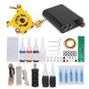 Tattoo Machine Kit Professional Complete Tattoo Beginner Kit with Coils Tattoo Machine 6 Ink