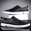 Men's Genuine Leather Shoes New Fashion Soft Casual Sneakers Men Comfortable Versatile Non-slip White Men's Shoes Fashion Flats