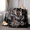 1PC Dragon Head Design Blanket - Soft Warm All-Season Throw for Sofa, Bed, Car, Office, Throw For Sofa Yy250916085
