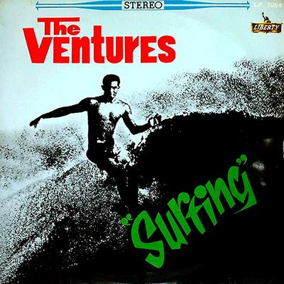 LP Record VENTURES  Surfing LP7054 LIBERTY 1964 Japan Rock Used