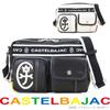 Castelbajac DOMINER Lightweight Shoulder Bag, Unisex, Men's and Women's, 24111, Black
