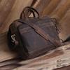 Leather Briefcase Bag Mens Laptop Messenger Bag Office Shoulder Bag Personalized Handbag for Men and Women Classic Gift for Him