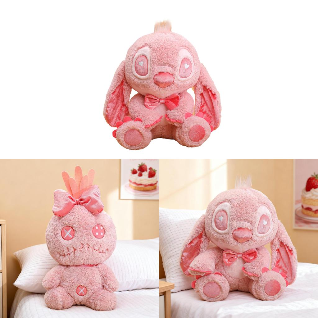 Disney Stitch Plush Keychain With Expressive Design For Kids And Collectors