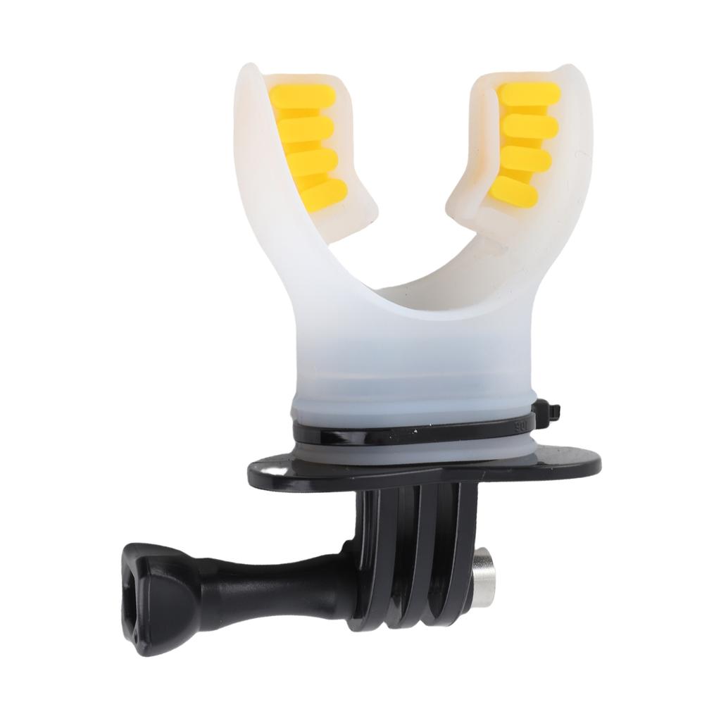 Mouth Bite Mount Surfing Diving Skating for XiaoYi Action Camera (Black)