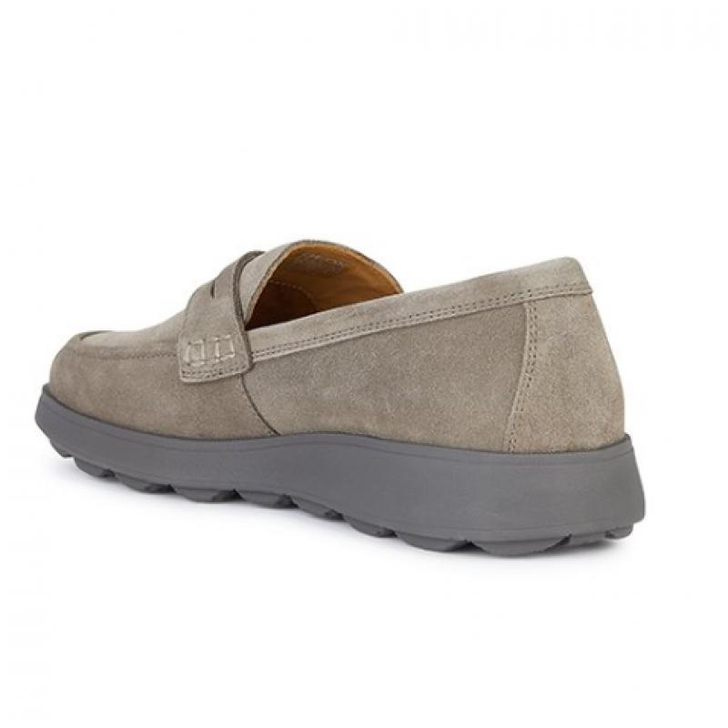 Geox Sperica Ec10 Men Loafer Gray M1s5ghc4s81