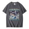 Tralalero Tralala Funny Shark Italian Brainrot Meme T-shirt Men Clothing Fashion Humor T Shirts Unisex Summer Cotton T Shirt Top