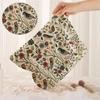 Corduroy Cosmetic Bag Women Korean Solid Color Makeup Organizer Travel Toiletry Pouch Beauty Case