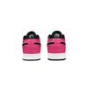 Jordan Air Jordan 1 Pink Leopard Abrasion Resistant Low top Vintage Basketball Shoes Unisex Black Pink HF3148-106(Team701-)