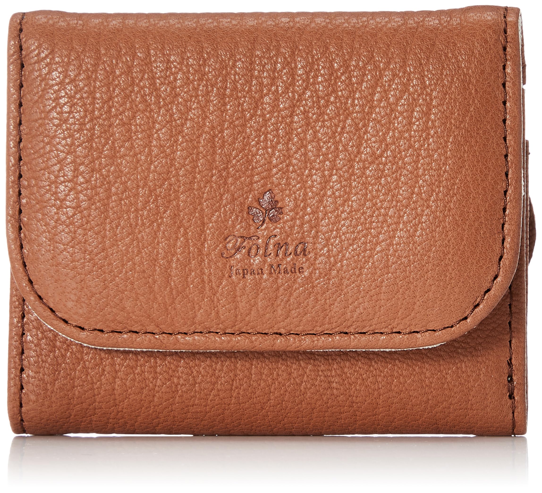 

Forna Women s Soft Goat Tri-fold Wallet, Camel