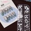 12 Grids/Box Aurora Nail Art Charms  Shell Starfish Mermaid Tail 3d Nail Art Accessories For A Dreamy And Oceanic Manicure Look