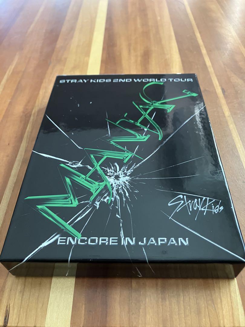 

[USED] STRAY KIDS 2ND WORLD TOUR MANIAC (with bonus)
