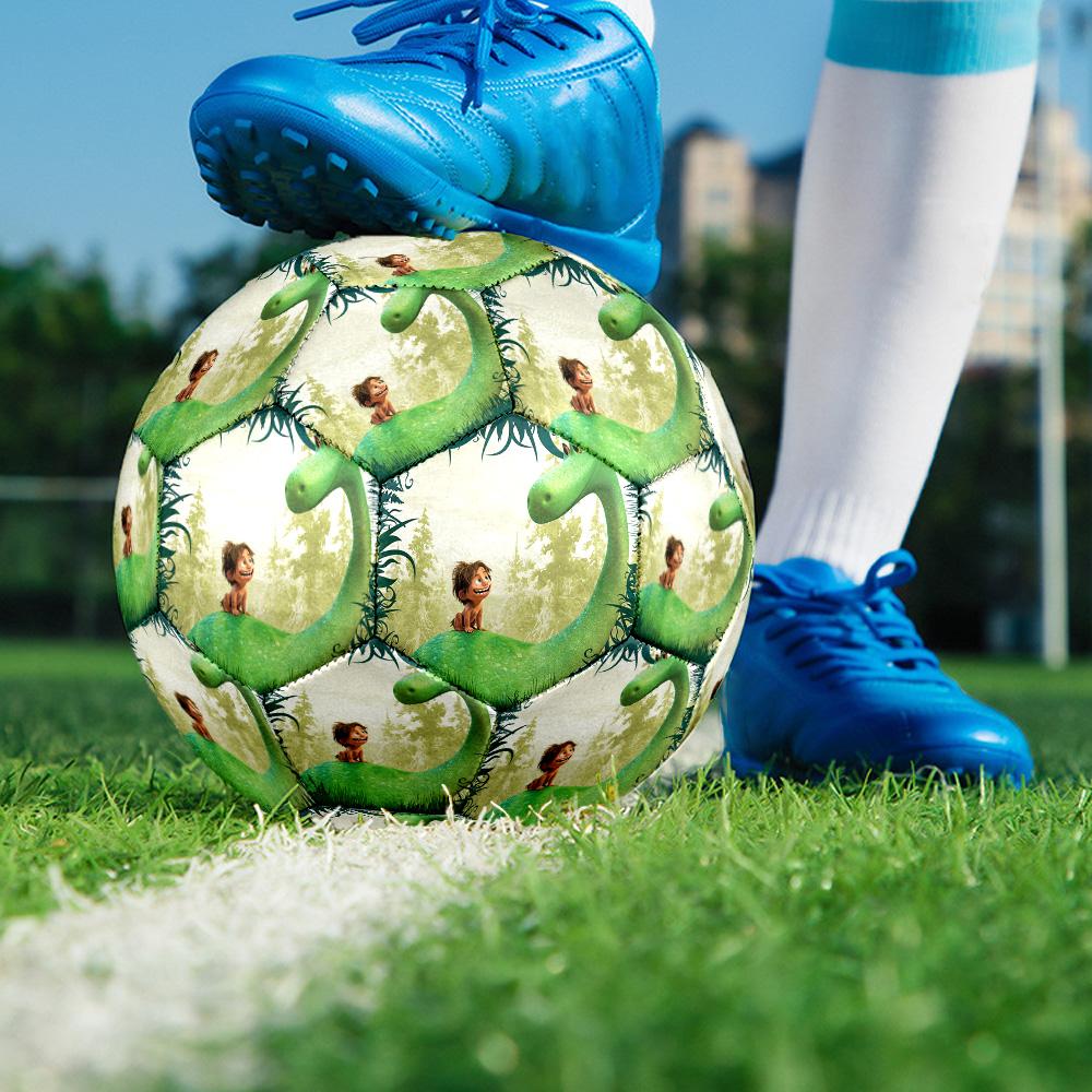 1PC Cartoon Dinosaur Size 5 Soccer Balls, High-Quality, Anti-Slip, Protective Football, a Unique Gift Suitable for Birthdays, Christmas