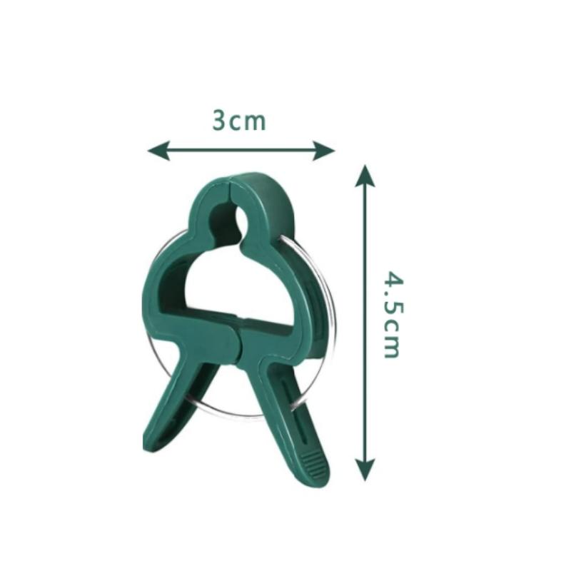 

20 шт. Фиксирующие зажимы для растений Многоразовый садовый тепличный кронштейн для фиксации растений, лозы, цветов, рассады, стеблей, опора, садовые принадлежности