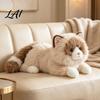 Healing Toy for Girls Lifelike Ragdoll Cat Plush Toy Realistic Stuffed Animal Pillow Sleeping Exquisite Kitten Gift 45cm Fluffy Pillow Soft Comfort