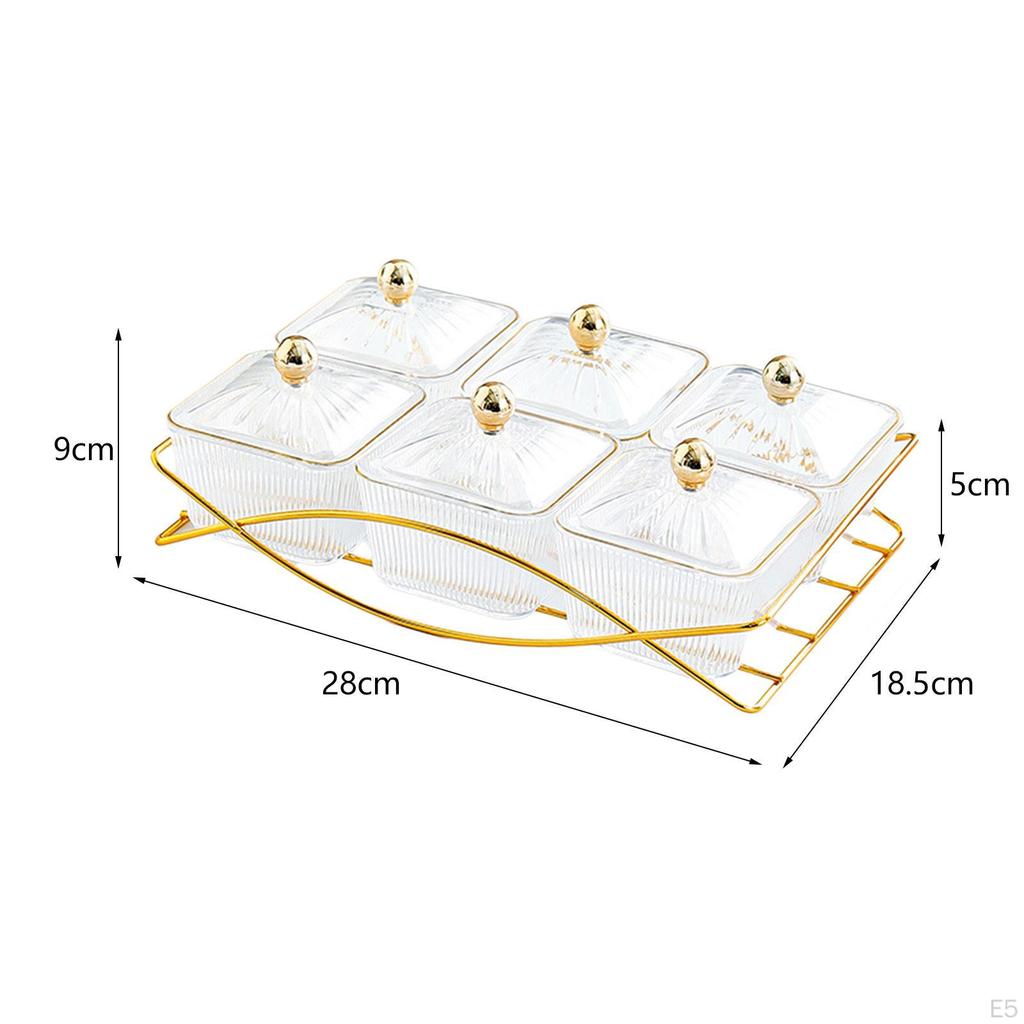 Fruit Tray Collection with Concealed Dishes for