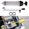 Automotive Fluid Extractors Pumps Oil Change Syringes With Hose Manual Fuels Suction & Filler Fluid Oil Change Evacuator