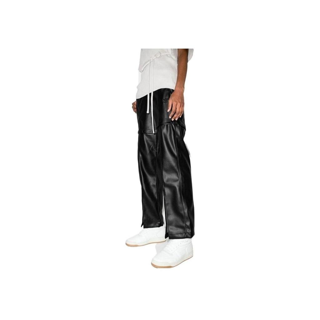 adidas Originals Always Original Faux Leather Track Pants Women Black HF2017