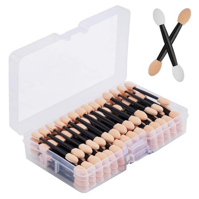 20/50 Piezas Pincel para Sombra de Ojos con Punta de Esponja, Pincel para Ojeras, Pincel Corrector de Cicatrices de Acné, Pincel para Labios, Pincel de Maquillaje, Herramienta de Belleza