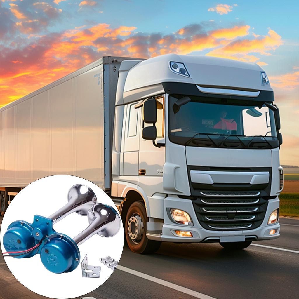 Weather Resistant Metal Car Horn With Easy Installation For Various Vehicle Types