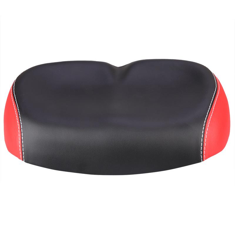 

Bicycle Seat Cushion Mountain Bike Seat Cushion Comfortable Bicycle Seat Cushion Shock Absorption Nasal Saddle Cycling Equipment One size червоний
