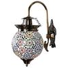 Bouquet of Flowers On Your Wall Ball Shaped Glass Wall Lamp for Living & Home Decoration