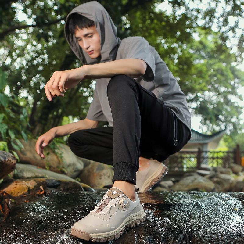 TUINANLE Męskie Buty Wiosna Jesień Outdoorowe Buty do Chodzenia Rekreacyjne Męskie Buty Sportowe Antypoślizgowe Obuwie Tenisowe dla Mężczyzn