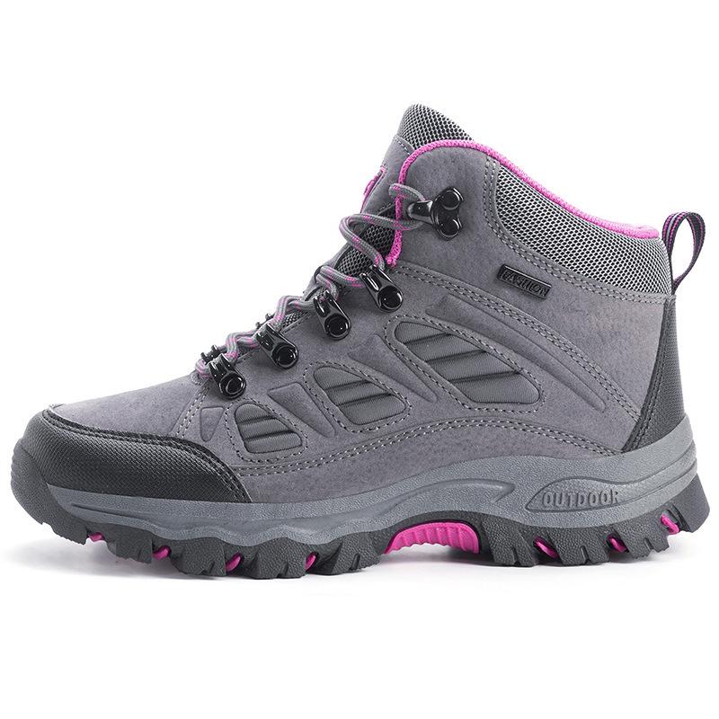 2025 Four Seasons High-Top Hiking and Climbing Shoes - Casual, Cross-Border Couple Style