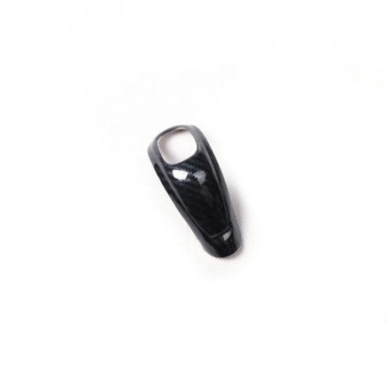 Central Control Shift Knob Cover Trim 1* For Buick Encore 2013-2015 Carbon Fiber