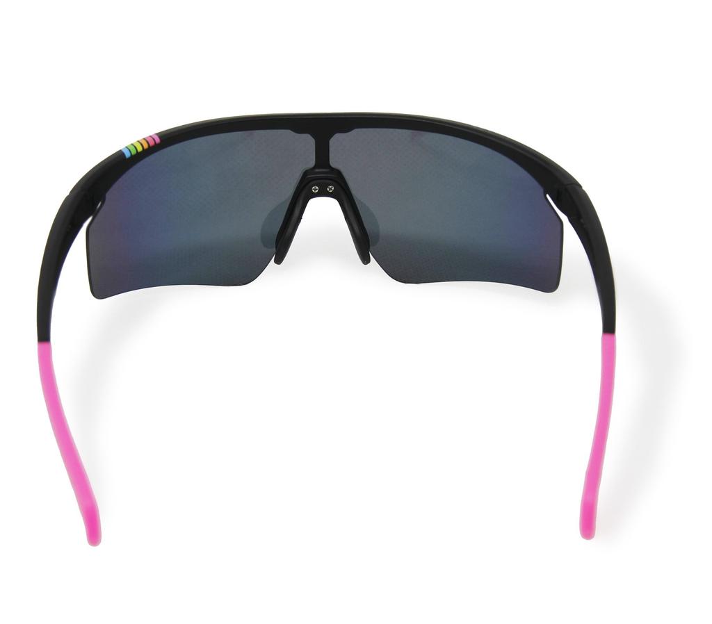 Sonnenbrille RPJ ZACK Schwarz Matt Laser Rot Glas Einheitsgröße [RUDYPROJECT] (RPJ) Rahmen/Multi