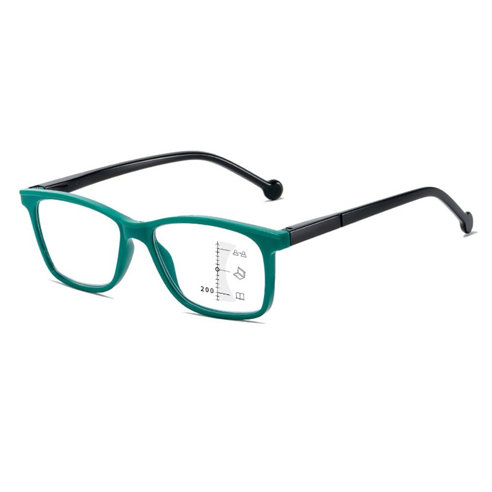 Men'S New Progressive Multifocal Reading Glasses Anti-Blue Light Farsighted Glasses Men'S And Women'S New Retro Reading Glasses