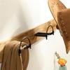 Wall Hanging Metal Display Hook Black Cap Hanger Scarf Hanger Rack  Closet Organization