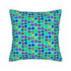 Bold Colorful Autism Puzzle Seamless Pattern Pillow Case Graphic Pillow Cover Novelty Pillowcases For Sofa Couch Bed Living Room