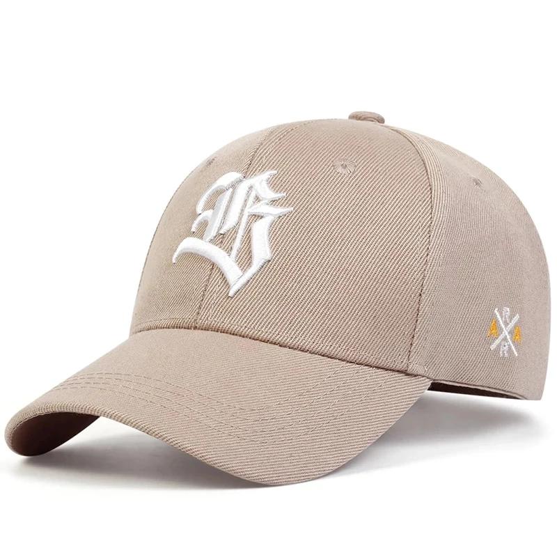 Unisex B Letter Embroidery Baseball Cap Spring and Autumn Outdoor Adjustable Casual Hats Hip Hop Hip Hop Sunscreen Hat