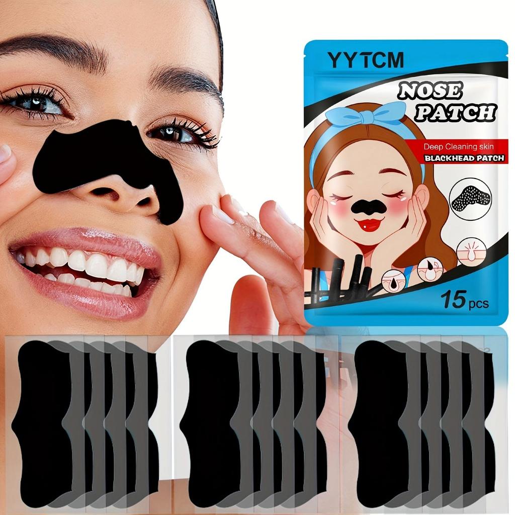 Large Blackhead Nose Patch Strong Adsorption Cleaning 15 tablets/bag -1 bag