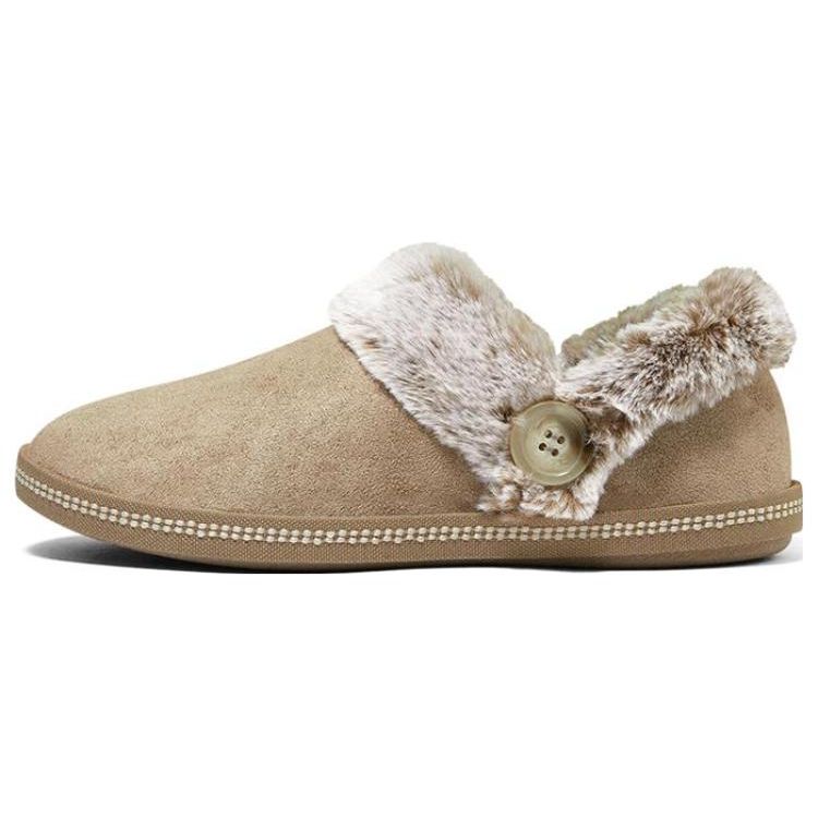 Skechers Cozy Suede Campfire Comfortable Sports Low-Top Lifestyle Shoes Women sneakers Dark-Gray-Brown 167219-DKTP 36
