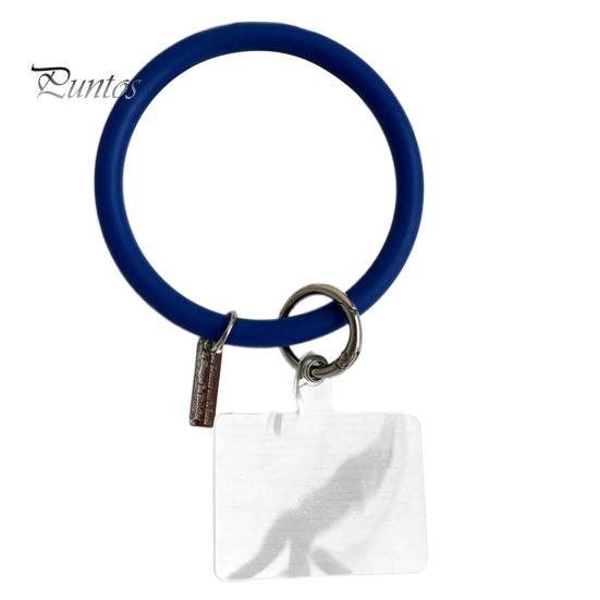 

Ремешок для телефона Многофункциональный универсальный устойчивый к падению носимый износостойкий силиконовый чехол для смартфона с защитой от потери Круглый браслет Подвесное кольцо для улицы синий