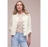 Куртка Женская Street One Из Денима С Пуговицами И Вышивкой A212907 Белый/бежевый