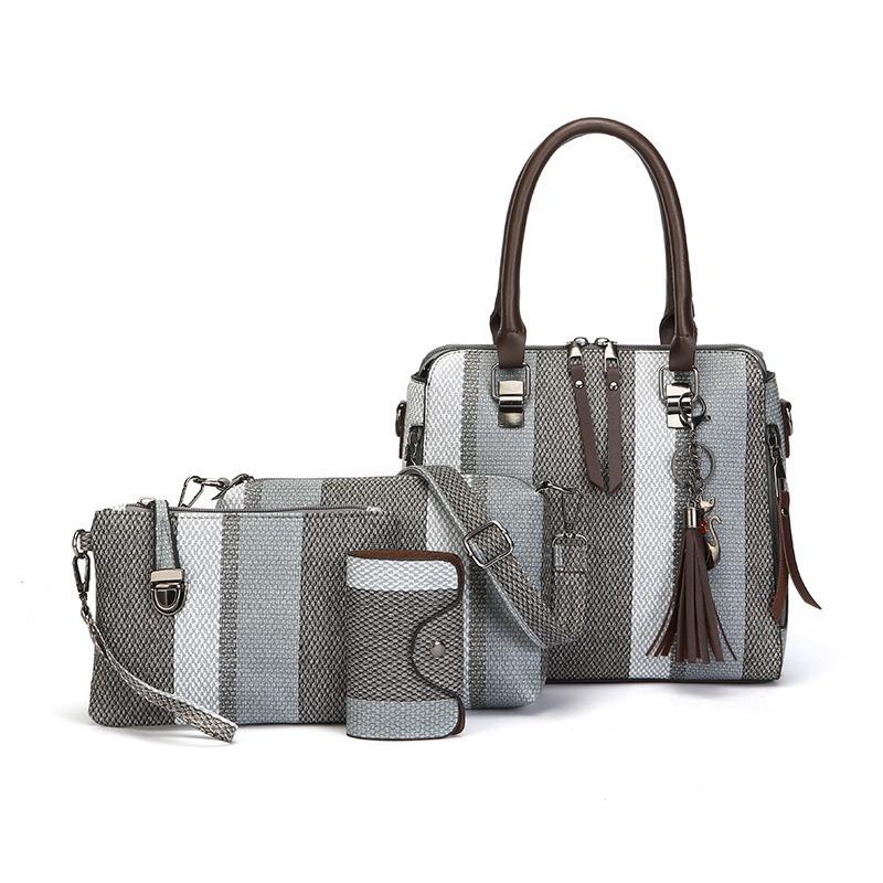 Bag Women's New Three-piece Set Mother and Child Large-capacity Fashionable Portable Messenger Bag Women's Bag